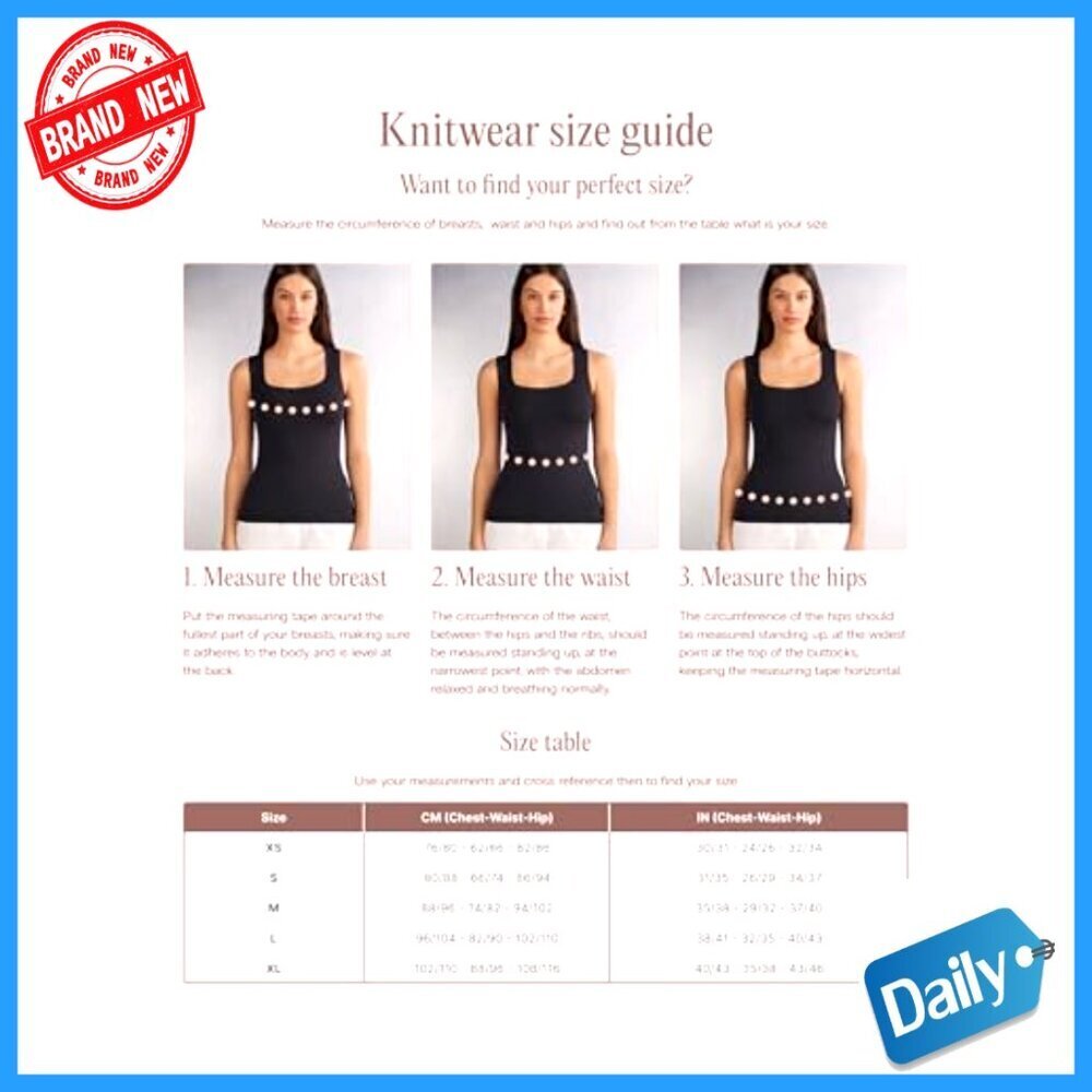 Sheer Modal Cashmere Tank Top Wide Shoulder Scoop Neck Layering - Picture 7 of 7
